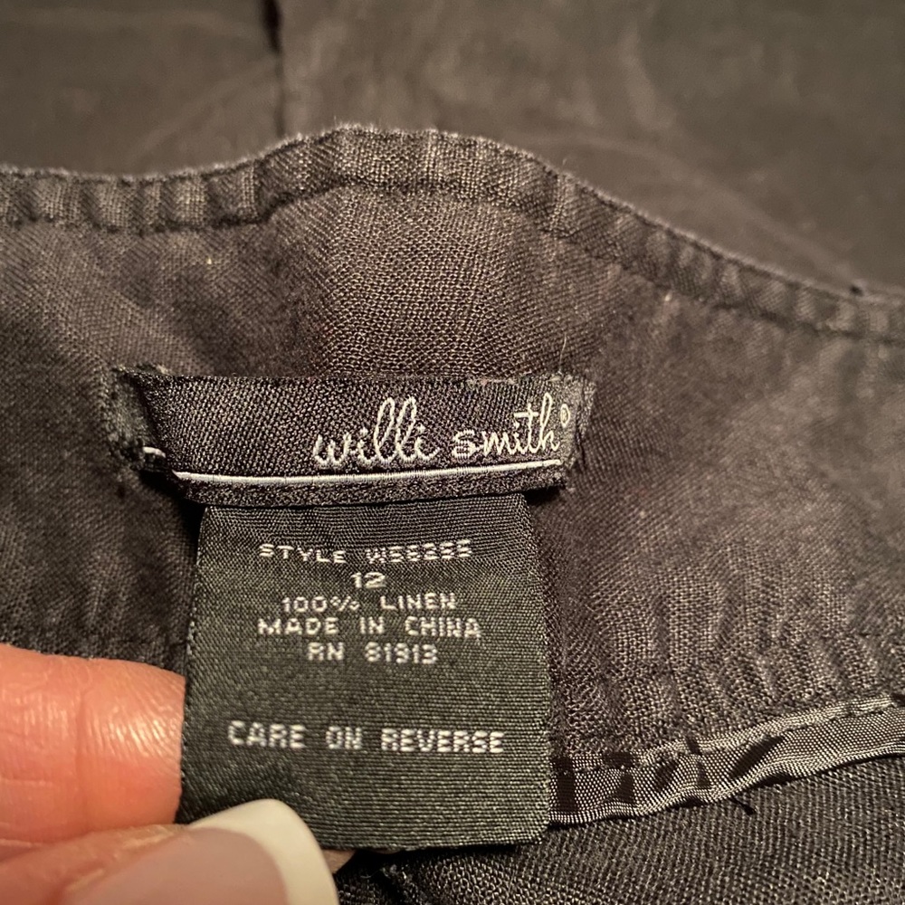 Willi Smith Women’s linen pants - Picture 5 of 9